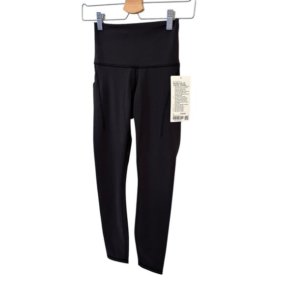 Lululemon Wunder Train High-Rise Tight with Pockets 25" Black size 4 NWT - Picture 5 of 10